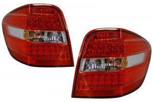 Πίσω Φώτα Led Κατάλληλα Για Mercedes M-Class W164 (2005-2008) Κόκκινο Διαφανές