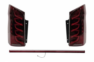 Πίσω Φώτα Led Κατάλληλα Για Mercedes V-Class W447 (2014-2024) Με Μονή Πίσω Πόρτα Και Δυναμικά Φώτα στροφής.