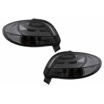 Πίσω Φώτα Led Κατάλληλα Για Peugeot 206 Hatchback 3/5 Πόρτες (1998-2004) Μαύρο Φιμέ