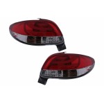 Πίσω Φώτα Led Κατάλληλα Για Peugeot 206 Hatchback 3 / 5 Πόρτες (10.1998-2004) Κόκκινο Λευκό Πίσω Φώτα Led Κατάλληλα Για Peugeot 206 Hatchback 3 / 5 Πόρτες (10.1998-2004) Κόκκινο Λευκό