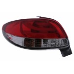 Πίσω Φώτα Led Κατάλληλα Για Peugeot 206 Hatchback 3 / 5 Πόρτες (10.1998-2004) Κόκκινο Λευκό Πίσω Φώτα Led Κατάλληλα Για Peugeot 206 Hatchback 3 / 5 Πόρτες (10.1998-2004) Κόκκινο Λευκό