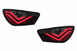 Πίσω Φώτα Led Κατάλληλα Για Seat Ibiza 6J Hatchback 3 Πόρτες (2008-2012) Φιμέ