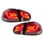 Πίσω Φώτα Led Κατάλληλα Για Vw Golf 6 Vi (2008-2013) Κόκκινο Διαφανές Πίσω Φώτα Led Κατάλληλα Για Vw Golf 6 Vi (2008-2013) Κόκκινο Διαφανές