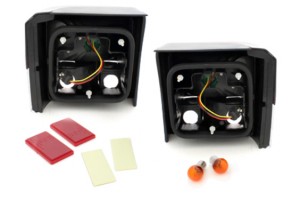 Πίσω Φώτα Led Κατάλληλα Για Vw T4 (1990-2003) Κρυστάλλινο Κόκκινο