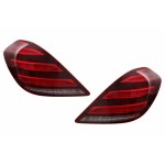 Πίσω Φώτα Full Led Κατάλληλα Για Mercedes S-Class W222 (2013-2017) Με Διαδοχικά Δυναμικά Φώτα στροφής, Facelift Design