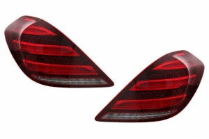 Πίσω Φώτα Full Led Κατάλληλα Για Mercedes S-Class W222 (2013-2017) Με Διαδοχικά Δυναμικά Φώτα στροφής, Facelift Design
