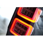 Πίσω Φώτα Led Κατάλληλα Για Ford Ranger (2012-2018) Διαφανή Με Διαδοχικά Δυναμικά Φώτα Στροφής