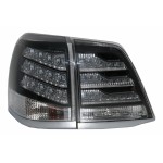 Πίσω Φώτα Led Κατάλληλα Για Toyota Land Cruiser FJ200 J200 (2007-2011) Μαύρο Και Άσπρο