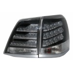 Πίσω Φώτα Led Κατάλληλα Για Toyota Land Cruiser FJ200 J200 (2007-2011) Μαύρο Και Άσπρο