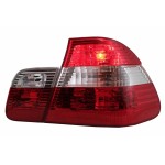 Πίσω Φώτα Κατάλληλα Για Bmw Σειρά 3 E46 Sedan (05.1998-08.2001) Κόκκινα & Λευκά