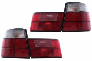 Πίσω Φώτα Κατάλληλα Για Bmw Σειρά 5 E34 Sedan (1987-1995) Κόκκινο Λευκό