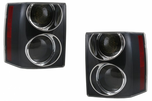 Πίσω Φώτα Κατάλληλα Για Land Range Rover Vogue Iii L322 (2002-2009) Λαμπτήρας Αλογόνου Supercharged Design Facelift Smoke Edition