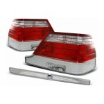 Πίσω Φώτα Κατάλληλα Για Mercedes S-Class W140 Sedan (1995-10.1998) Κόκκινο Διαφανές