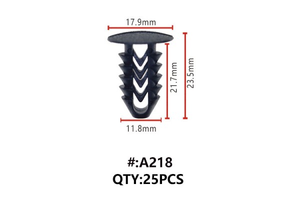 Maestro A218 Κλιπς Συγκρατησης Αμαξωματος (TREE TYPE)