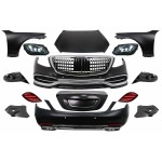 Πλήρες Κιτ Αμαξώματος Κατάλληλο Για Mercedes S-Class W221 (2005-2013) Μετατροπή Σε 2018 W222 Design