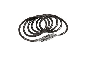 Lampa Κλειδαριά Ποδηλάτου Κουλούρα με Συνδυασμό Μαύρη