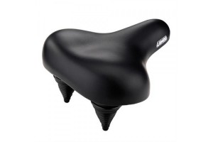 Σέλα Ποδηλάτου City S-4 μαύρη 260Χ225mm