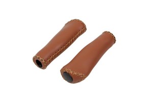 Χερουλια Για Ποδηλατο Καφε Δερματινα Κλασσικα 135ΜΜ+135ΜΜ