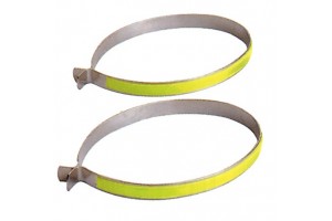 2 Μεταλλικα Κλιπ Παντελονιου Ανακλαστηρες Prophete (5061)