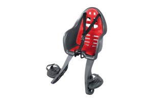 Lampa Ginny 94522 Μπροστινό Παιδικό Κάθισμα Σκελετού Ποδηλάτου Γκρι