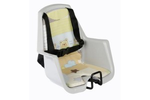 Lampa Vintage Μπροστινό Παιδικό Κάθισμα Σκελετού Ποδηλάτου Λευκό