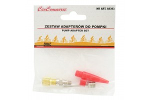 Carcommerce Ανταπτορες Βαλβιδας Ποδηλατου Σετ 4ΤΕΜ.