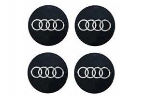 ΣΗΜΑΤΑ ΖΑΝΤΑΣ AUDI ΑΛΟΥΜΙΝΙΟΥ 6cm ΣΕΤ 4 TEM