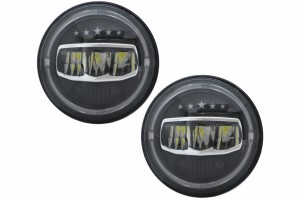 Προβολείς Cree Led 7 Ιντσών Angel Eye Halo Drl Κατάλληλοι Για Jeep Wrangler Jk Tj Lj Jl (1997-2017) Σχεδιασμός 5 Αστέρων