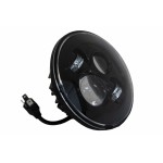 Προβολείς Cree Led 7 Ιντσών Κατάλληλοι Για Jeep Wrangler Jk Tj Lj Land Rover Defender Mercedes W463 Μαύροι