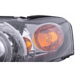 Προβολείς Angel Eyes Κατάλληλοι Για Audi A4 B7 (11.2004-03.2008) Μαύροι