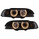 Προβολείς Angel Eyes Κατάλληλοι Για Bmw Σειρά 5 E39 (1995-2000) Μαύροι