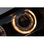 Προβολείς Angel Eyes Κατάλληλοι Για Bmw Σειρά 5 E39 (1995-2000) Μαύροι