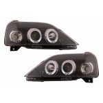 Προβολείς Angel Eyes Κατάλληλοι Για Dacia Logan (2004-2008) Μαύροι