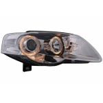 Προβολείς Angel Eyes Κατάλληλοι Για Vw Passat B6 3C (03.2005-2010) Χρωμιωμένοι Lhd Ή Rhd