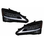 Προβολείς Led Με Δυναμικό Φλας Και Φώτα ημέρας, Κατάλληλοι Για Lexus Is XE20 (2006-2013) Black Edition.