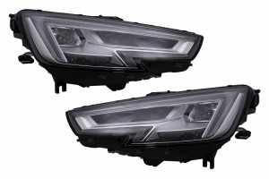 Προβολείς Full Led Κατάλληλοι Για Μετατροπή Audi A4 B9 8W (2016-2018) Από Xenon Σε Led