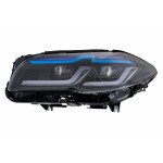 Προβολείς Full Led Κατάλληλοι Για Bmw Σειρά 5 F10 F11 (2011-2014) Με Μετατροπή Xenon Σε G30 Design