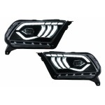 Προβολείς Full Led Κατάλληλοι Για Ford Mustang V (2010-2014) Με Δυναμικό Διαδοχικό Φως Στροφής