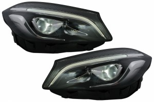 Προβολείς Full Led Κατάλληλοι Για Mercedes A-Class W176 (2012-2018) Μόνο Για Αλογόνου
