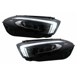 Προβολείς Full Led Κατάλληλοι Για Mercedes A-Class W177 V177 (2018-2022) Μετατροπή Από Αλογόνου Σε Led