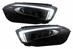 Προβολείς Full Led Κατάλληλοι Για Mercedes A-Class W177 V177 (2018-2022) Μετατροπή Από Αλογόνου Σε Led