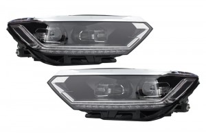 Προβολείς Full Led Κατάλληλοι Για Vw Passat B8 3G (2014-2019) Led Matrix Look Με Διαδοχικά Δυναμικά Φώτα Στροφής