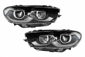 Προβολείς Full Led Κατάλληλοι Για Vw Scirocco Hatchback 137 (2008-04.2014) Δυναμικό Φως Φλας