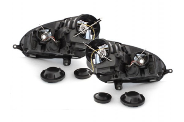 Προβολείς Depo Κατάλληλοι Για Vw Golf V 5 (2003-2009) Jetta (2003-2009) Gti Look Black Lhd Προβολείς Depo Κατάλληλοι Για Vw Golf V 5 (2003-2009) Jetta (2003-2009) Gti Look Black Lhd