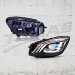 Προβολείς Full Led Κατάλληλοι Για Mercedes S-Class W222 Maybach X222 (2013-2017) Facelift Look Προβολείς Full Led Κατάλληλοι Για Mercedes S-Class W222 Maybach X222 (2013-2017) Facelift Look
