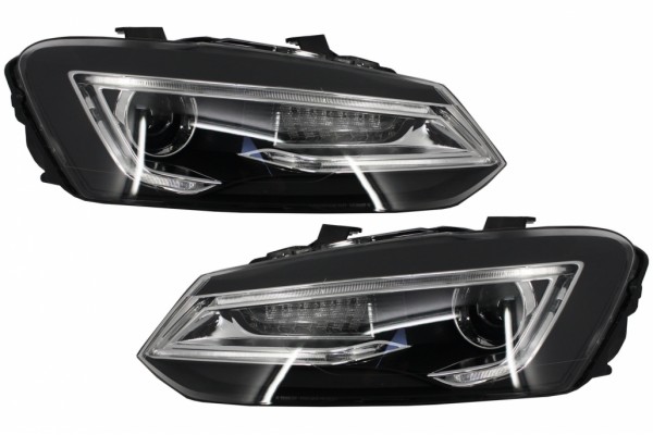 Προβολείς Led Xenon Hid Κατάλληλοι Για Vw Polo 6R 6C 61 (2011-2017) Light Bar Devil Eye Look Προβολείς Led Xenon Hid Κατάλληλοι Για Vw Polo 6R 6C 61 (2011-2017) Light Bar Devil Eye Look