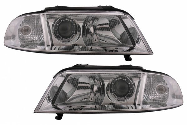 Προβολείς Κατάλληλοι Για Audi A4 B5 Facelift (1999-2000) Χρωμιωμένοι