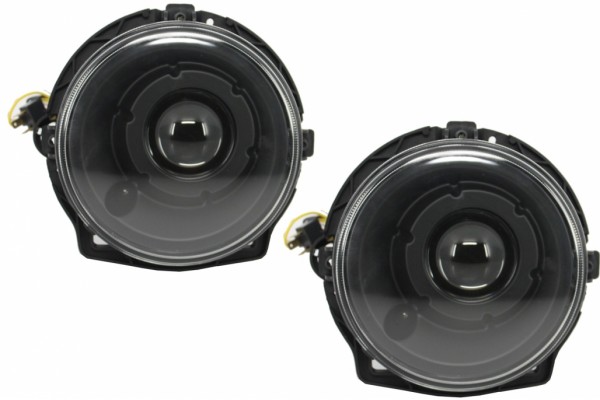Προβολείς Κατάλληλοι Για Mercedes G-Class W463 (1989-2012) Μαύροι Bi-Xenon Look