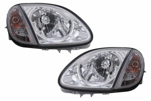 Προβολείς Κατάλληλοι Για Mercedes Slk R170 (04.1996-2004) Χρωμιωμένοι