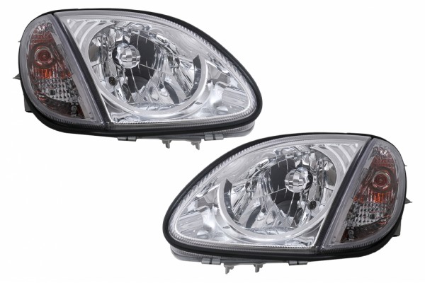 Προβολείς Κατάλληλοι Για Mercedes Slk R170 (04.1996-2004) Χρωμιωμένοι Προβολείς Κατάλληλοι Για Mercedes Slk R170 (04.1996-2004) Χρωμιωμένοι